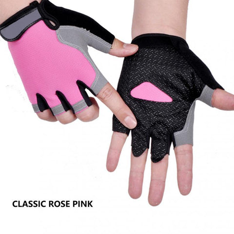 Half Finger Cycling Gloves Men Women Anti Slip Shock Breathable Summer Bicycle -OS00995-Veeddydropshipping
