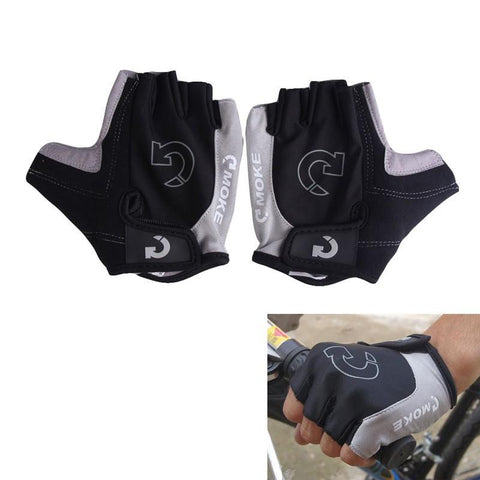 1Pair Gel Half Finger Cycling Gloves Anti-Slip Anti-sweat Bicycle Left-Right Hand-OS01224-Veeddydropshipping