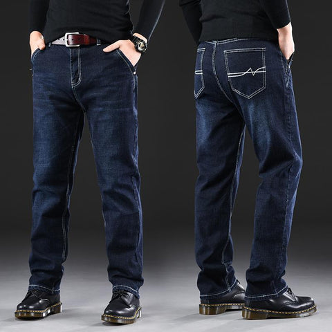 Multi-Pocket Black Male Jeans Men Men&#39;S Jean-MF00618-Veeddydropshipping