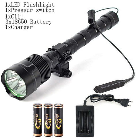 hot Super Bright TrustFire 3 LEDs L2 3800 Lumens LED Tactical Flashlight 5-TI00794-Veeddydropshipping