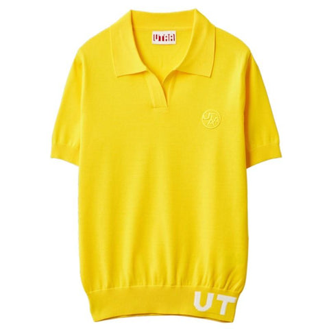 Golf Solid Color  Ice Silk Knitting Polo Shirt Casual British Style Slim Women -OS00729-Veeddydropshipping