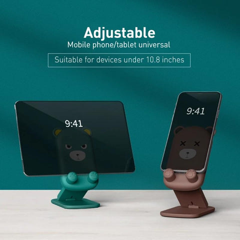 Cute Cartoon Holder Foldable Portable Cell Phone Stand Tablet Support Desktop-PA00546-Veeddydropshipping