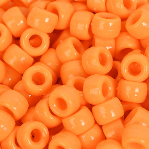 Braid Hole Acrylic Beads Pony Loose Spacer Beads For Diy-JW01500-Veeddydropshipping