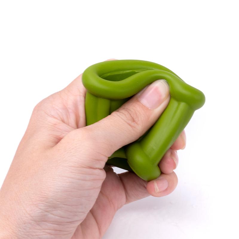 Soft silicone Ball Stretcher Scrotum Penis Bondage cock Ring Male Ejaculation Delay-BH01221-Veeddydropshipping