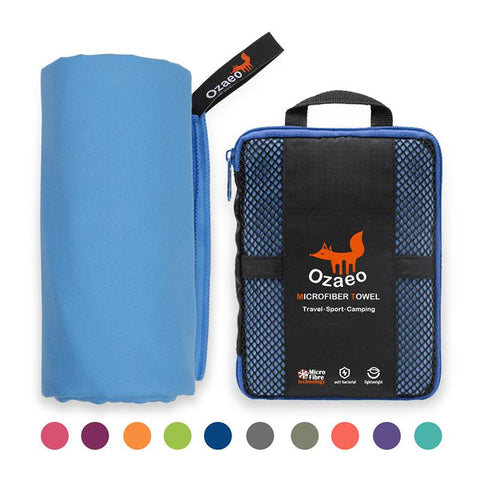 Ozaeo Microfiber Camping Towel Quick Dry Lightweight Travel Gym Towel Super -OS00170-Veeddydropshipping