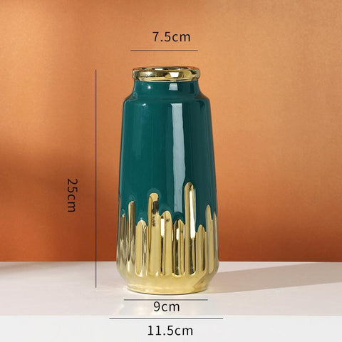 vase ceramic model room decoration-HA00299-Veeddydropshipping