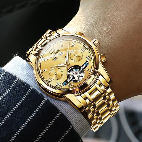 Watches for Men Luxury Automatic Mechanical Waterproof -JW00607-Veeddydropshipping