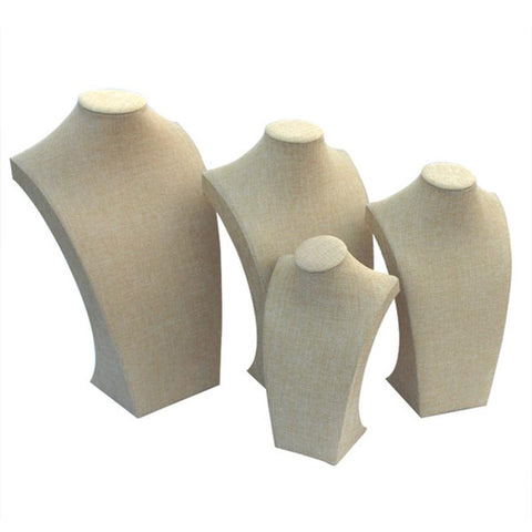 Portrait Necklace Stand Holder Jewellry  Mannequin Bust Display -JW01718-Veeddydropshipping