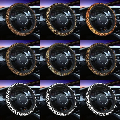 Steering Wheel Covers Universal 14.5-15 Inch Steering Wheel Protector-AM01399-Veeddydropshipping