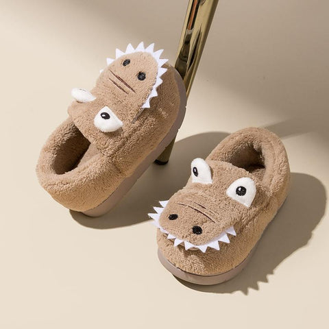 Non-slip Children Home Slippers Baby Warm Cotton Indoor Shoes-TB00184-Veeddydropshipping