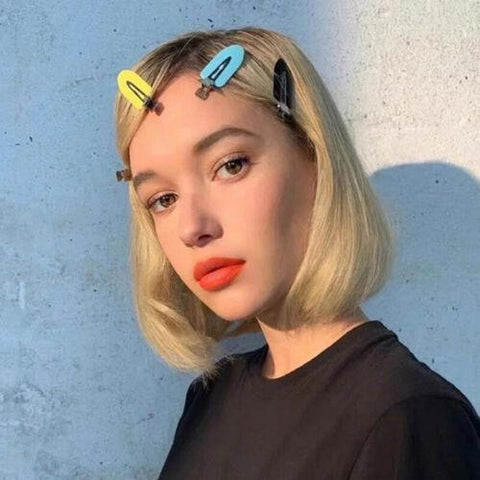 No Bend Girls Hair Styling Tool Bangs Clips-WF01091-Veeddydropshipping
