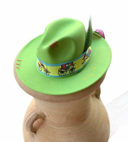color hat panel adjustable unisex hat Fedora-MF01000-Veeddydropshipping