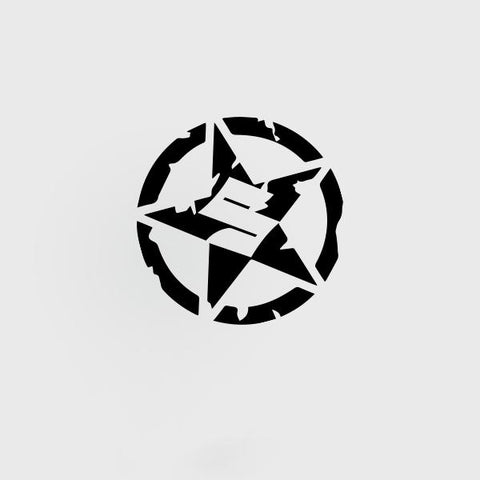 Styling Vinyl Sticker Refitting Exterior Decals for-AM00888-Veeddydropshipping