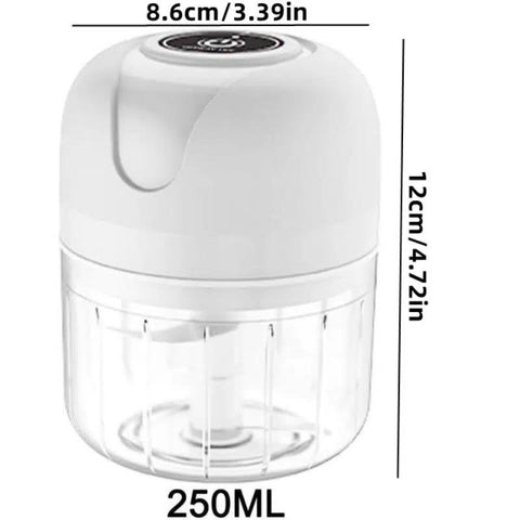 Electric Mini Garlic Chopper USB Meat Grinder-HA01948-Veeddydropshipping