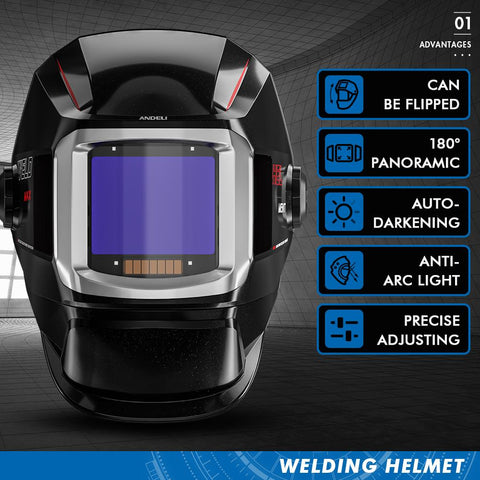 Darkening Welding Helmet With Side View-TI00253-Veeddydropshipping