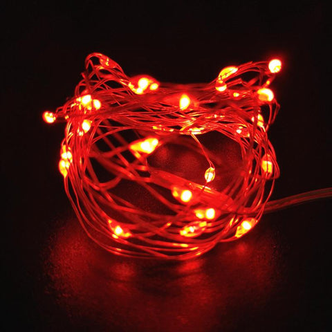 LED String Lights Led Fairy Lights Button Battery Operated Garland Light for Outdoor-TI00944-Veeddydropshipping