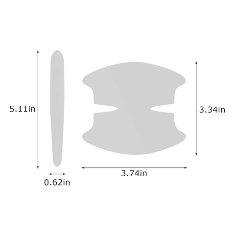 Sticker Clear Door Bowl Handle Protection Sticker Paint-AM00786-Veeddydropshipping