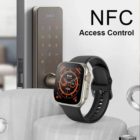 49mm Smart Watch Ultra 8 NFC Door Access Unlock Smartwatch Series-CE00517-Veeddydropshipping