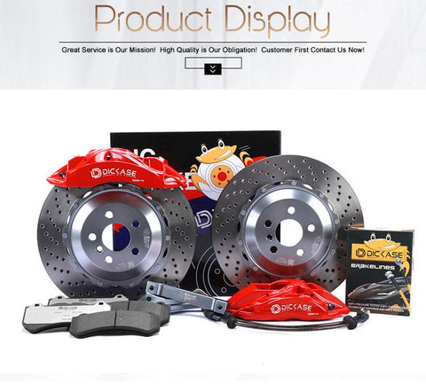 Dickass Front Rear Aluminium Car Brake Parts System Caliper Kits-AM00189-Veeddydropshipping