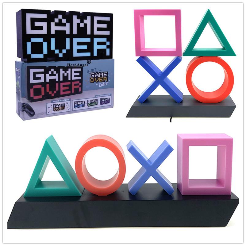 For Playstation 4 Game Icon Light Voice Control Mood Flash Lamp Icon Light -CE01336-Veeddydropshipping