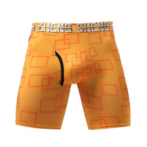 High-End Fashion Long Boxer Shorts Sports Men Beach Shorts Swim Men&#39;s-MF01665-Veeddydropshipping
