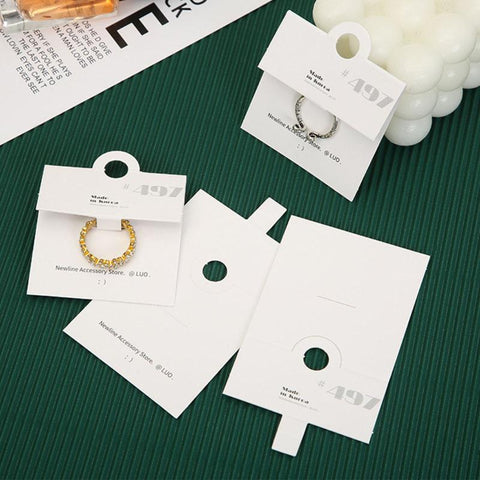 Cards Pack Paper Jewelry Display Holder Packaging-JW01696-Veeddydropshipping