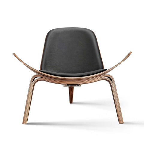 Replica Palisander Lounge Shell Chair Nordic-HA01661-Veeddydropshipping