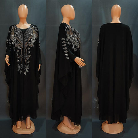 Muslim Kaftan Abaya Women Dresses-Veeddydropshipping