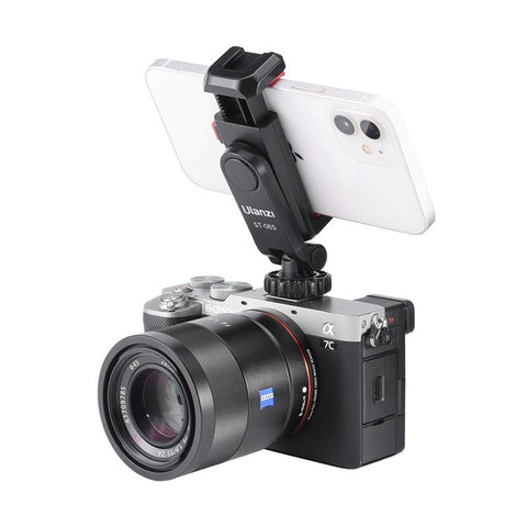 ST-06S Phone Holder Mount Clamp Clip Horizontal and vertical Shooting -CE00366-Veeddydropshipping