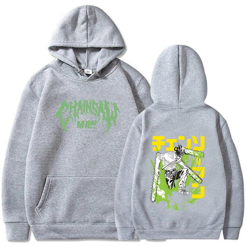 Chainsaw Man Hoodies Aki Hayakawa Winter Hooded Sweatshirts Long Sleeve-TB01319-Veeddydropshipping