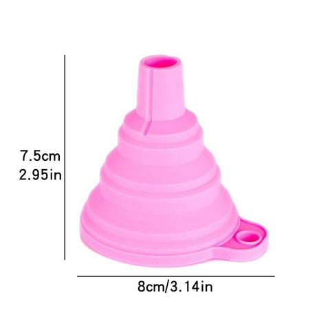 Household Collapsible Telescopic Funnel Kitchen Packaging-HA01333-Veeddydropshipping