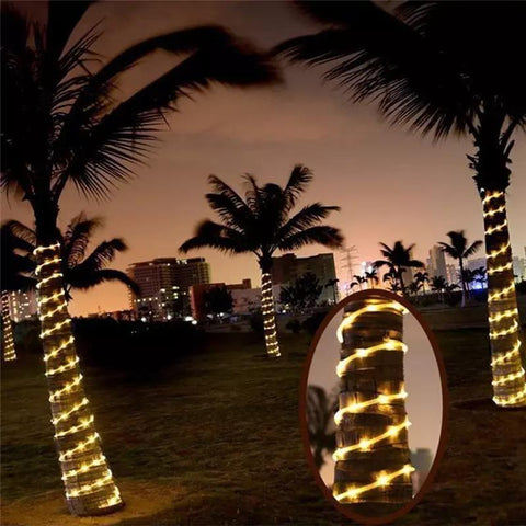 Rainbow Tube LED Round Two-Wire Light String Outdoor Lighting-TI00919-Veeddydropshipping