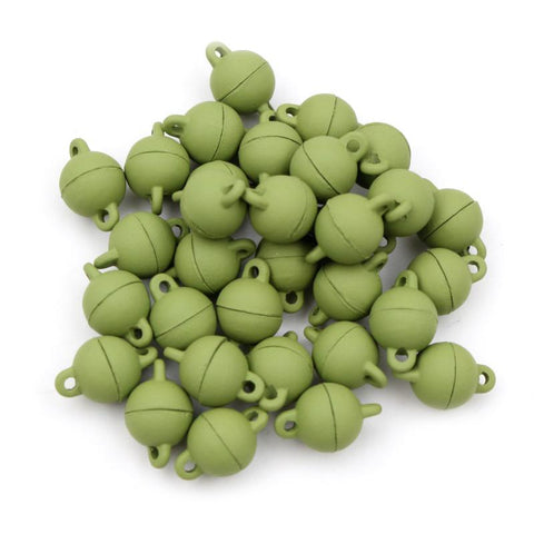 Love Heart Round Shaped  Clasps Beads Charms for DIY-JW01539-Veeddydropshipping