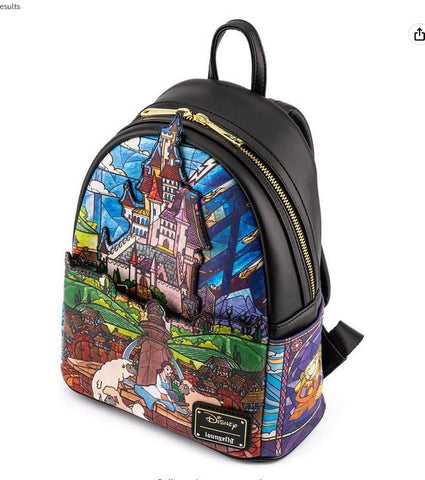 Disney Beauty and The Beast Women Backpack Loki Baby-TB00008-Veeddydropshipping