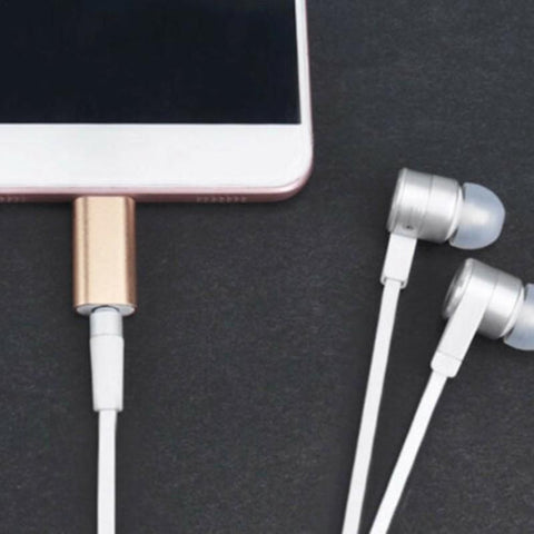 Type-C Adapter Male Type C To Female 3.5mm Adapter for Macbook Xiaomi Huawei -CE00103-Veeddydropshipping