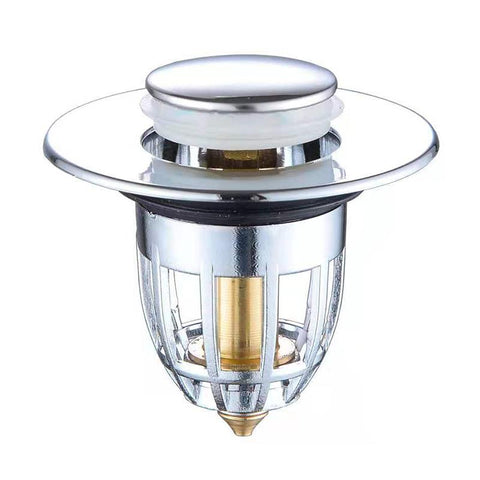 Copper Pop-Up Bounce Core Basin Drain-HA01049-Veeddydropshipping