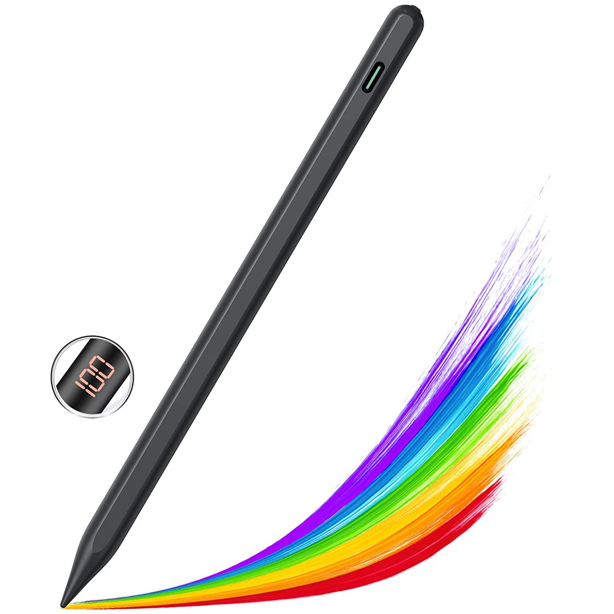 Pencil with LED Power Display, Palm Rejectio-Veeddydropshipping