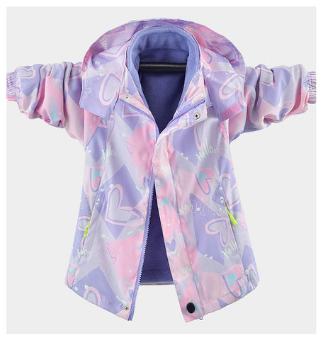 Girls Jacket Spring Autumn Children Coat-Veeddydropshipping