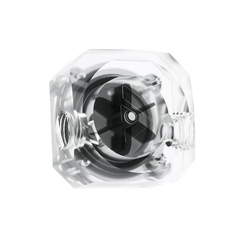 Computer Water Cooling Flow Velocity Meter Acrylic Ceramic Bearing -CO00105-Veeddydropshipping