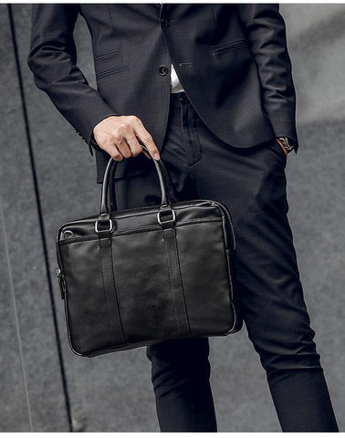 Fashion Male Real Cowhide Messenger Crossbody Bag Men-BS00490-Veeddydropshipping