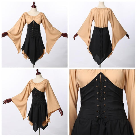 Medieval Costume Dress Women Cosplay-WF01474-Veeddydropshipping