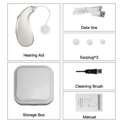 Rechargeable Digital BTE Hearing Aids-BH00793-Veeddydropshipping