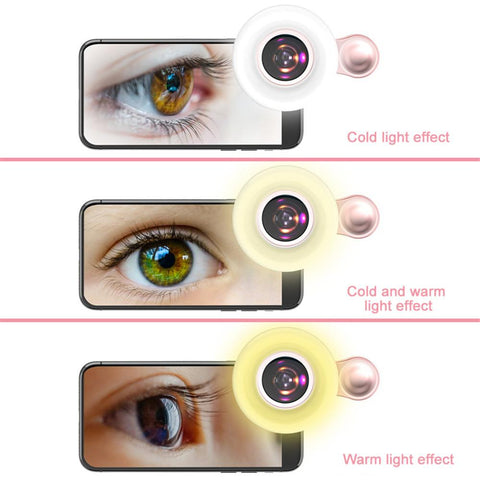 15X Macro Lens Mobile Phone HD Camera Lens with LED-PA01207-Veeddydropshipping