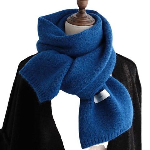 female version knitted wool scarf-WF01240-Veeddydropshipping