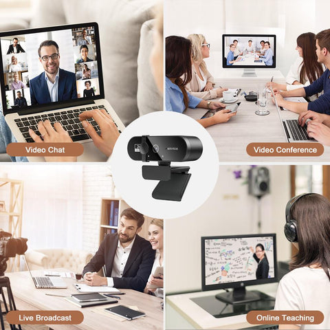 Webcam Online Webcam With Microphone Autofocus Web-CO00054-Veeddydropshipping