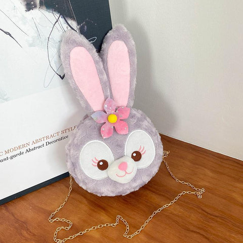 New Disney LinaBell Doll Fox Plush Coin Purse Cute Diagonal-TB00051-Veeddydropshipping