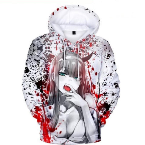 Hoodies Hipster Anime Zero Two Hoodie-MF00286-Veeddydropshipping