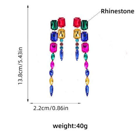 Dangling Drop Earrings Accessories Fashion Statement Earrings Jewelry-JW01435-Veeddydropshipping