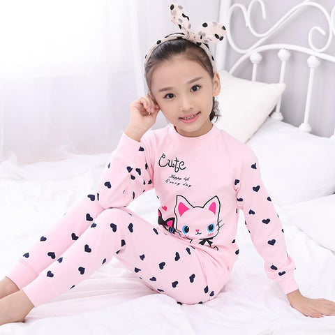 Children&#39;s autumn clothes and trousers pure cotton  underwear set big-TB01039-Veeddydropshipping