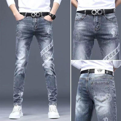 Hip Hop Skinny Graphic Designer Clothes Original Cowboy-MF00463-Veeddydropshipping